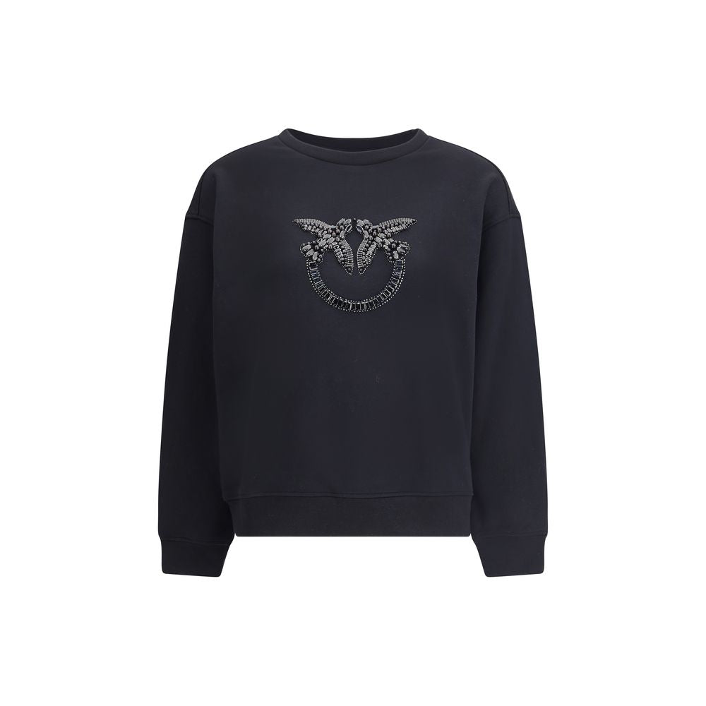 Sweatshirt Pinko logo rose