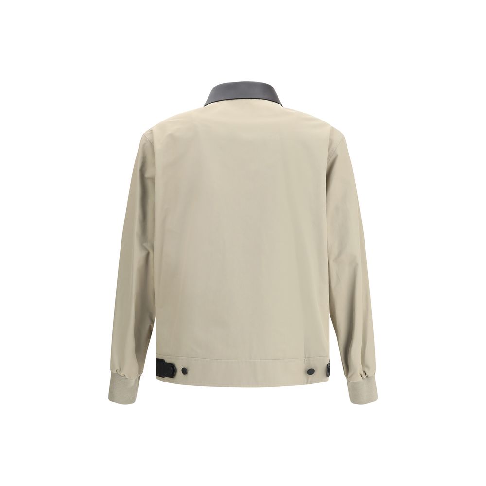 Veste Givenchy Harrington cuir noire