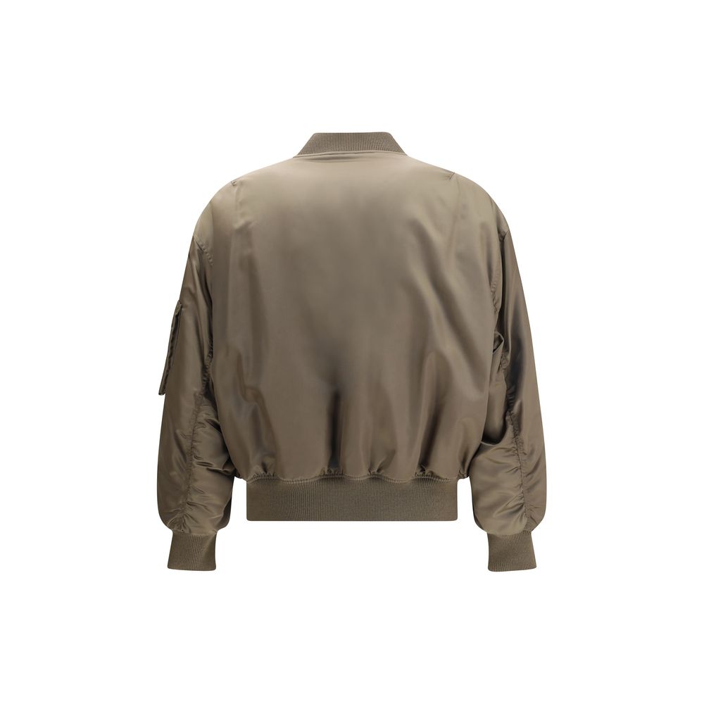 Veste bomber Saint Laurent oversize noire