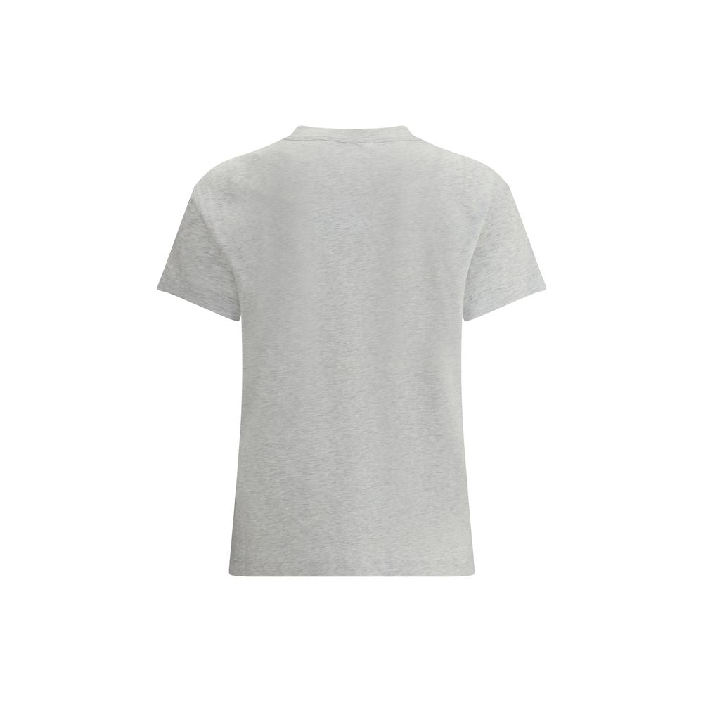T-shirt Brunello Cucinelli à rayures grises