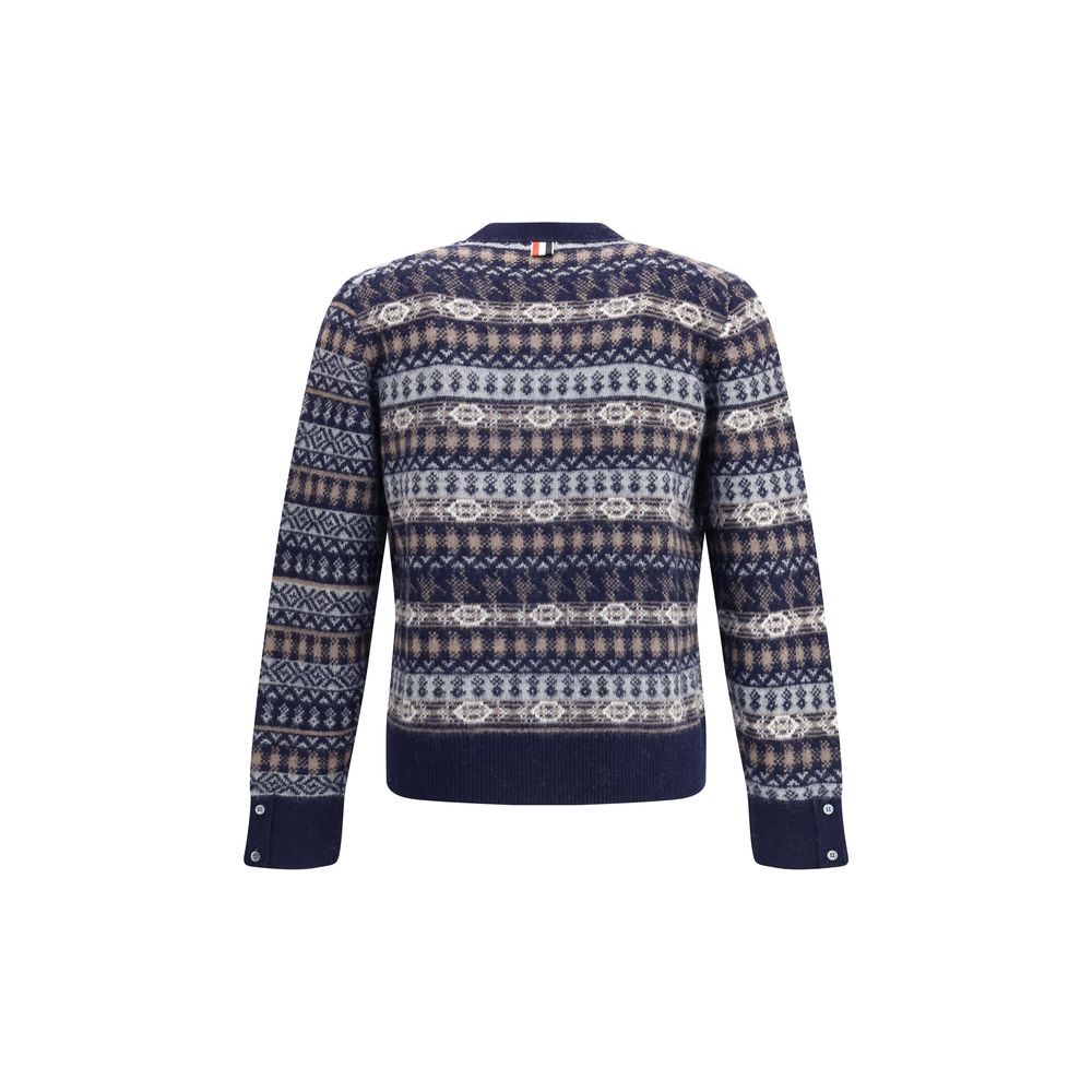 Gilet Thom Browne Fair Isle multicolore