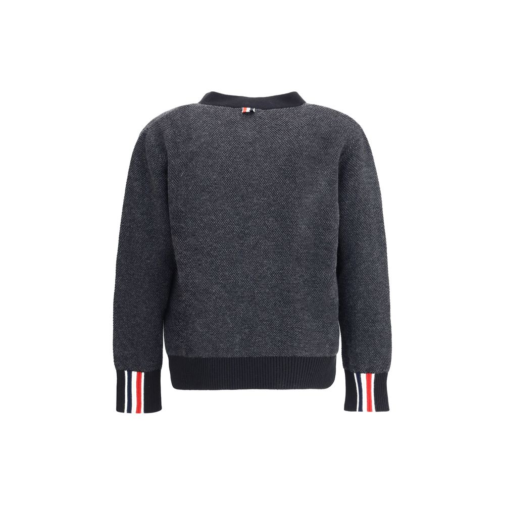 Cardigan Thom Browne gris