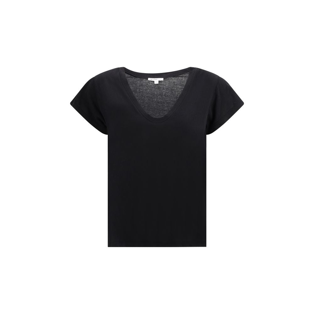 T-shirt James Perse V-neck noir