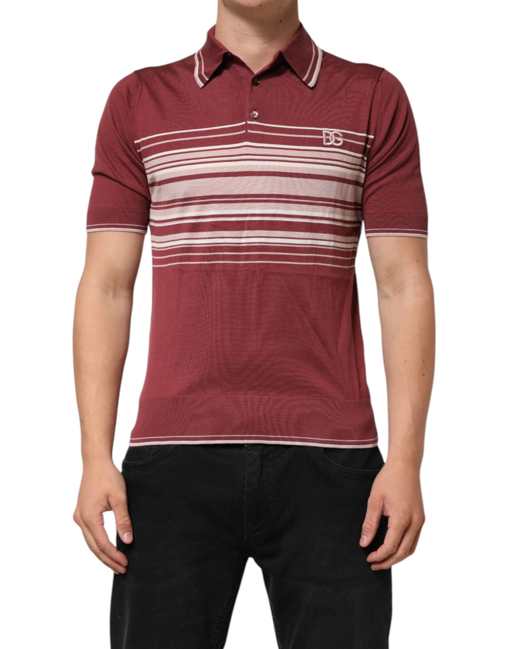 Polo Dolce & Gabbana bordeaux