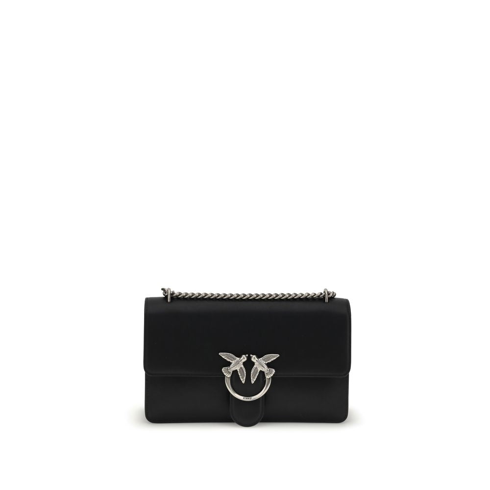 Sac Pinko Love en cuir noir