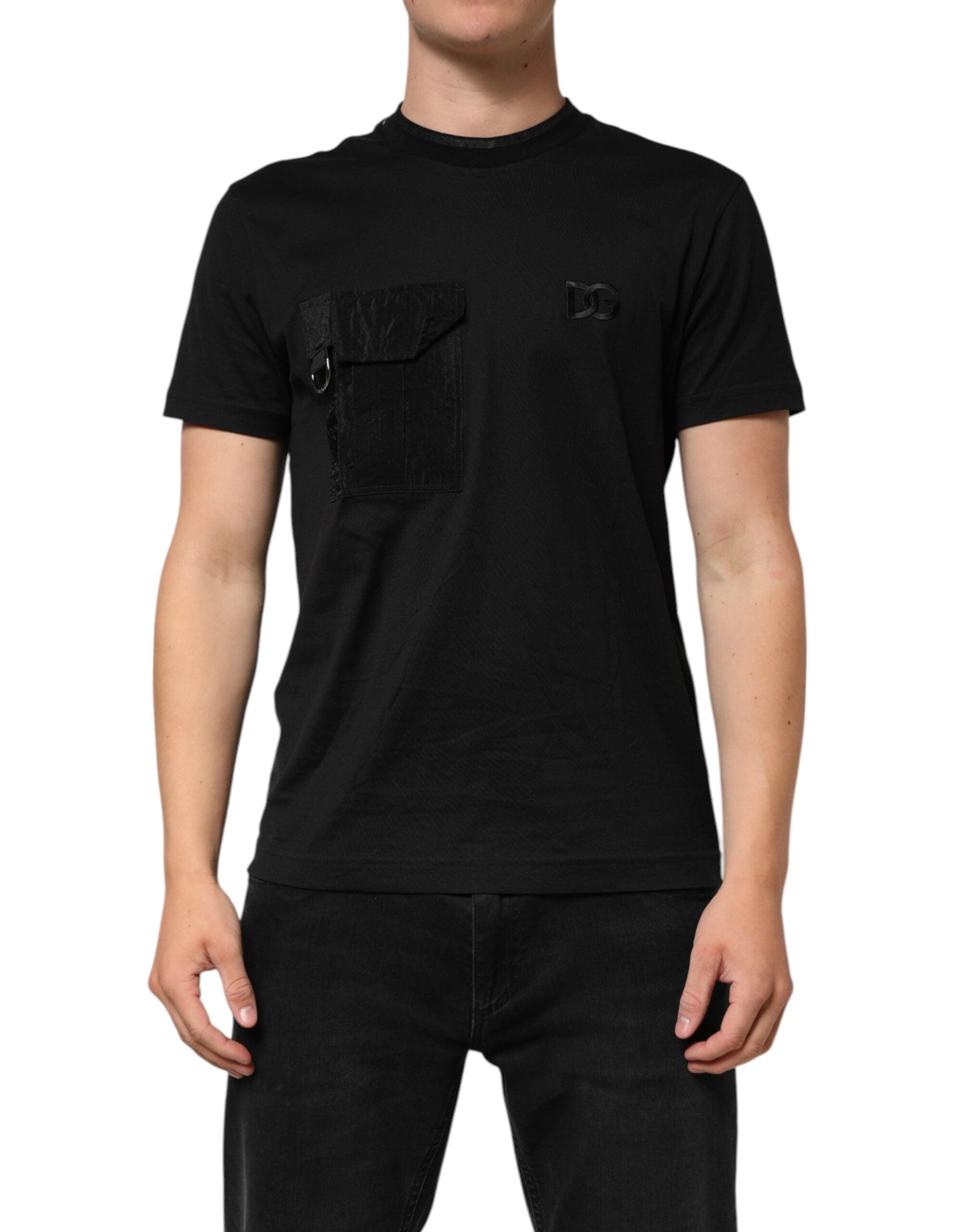 T-shirt Dolce & Gabbana DG noir