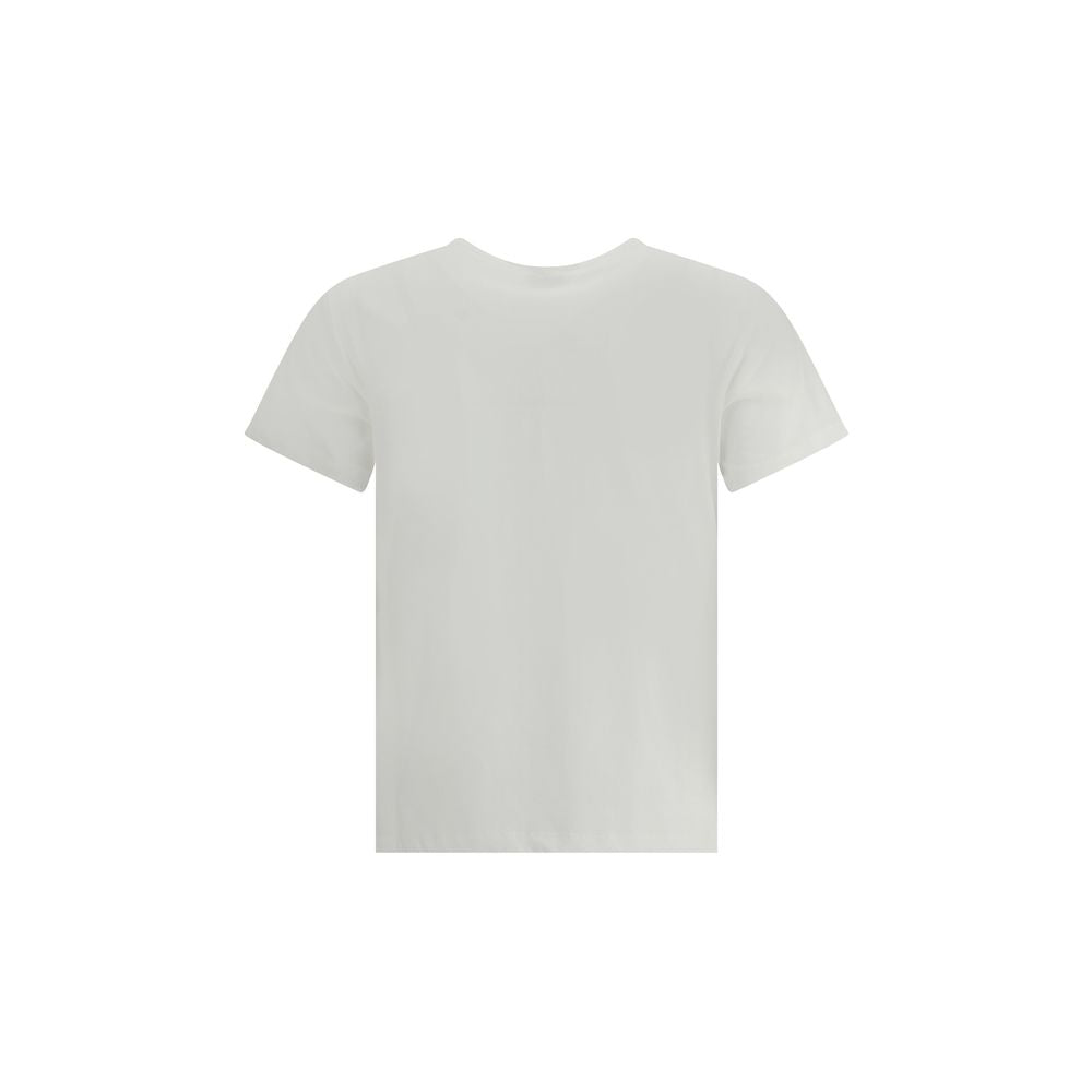 T-shirt Pinko avec logo rose