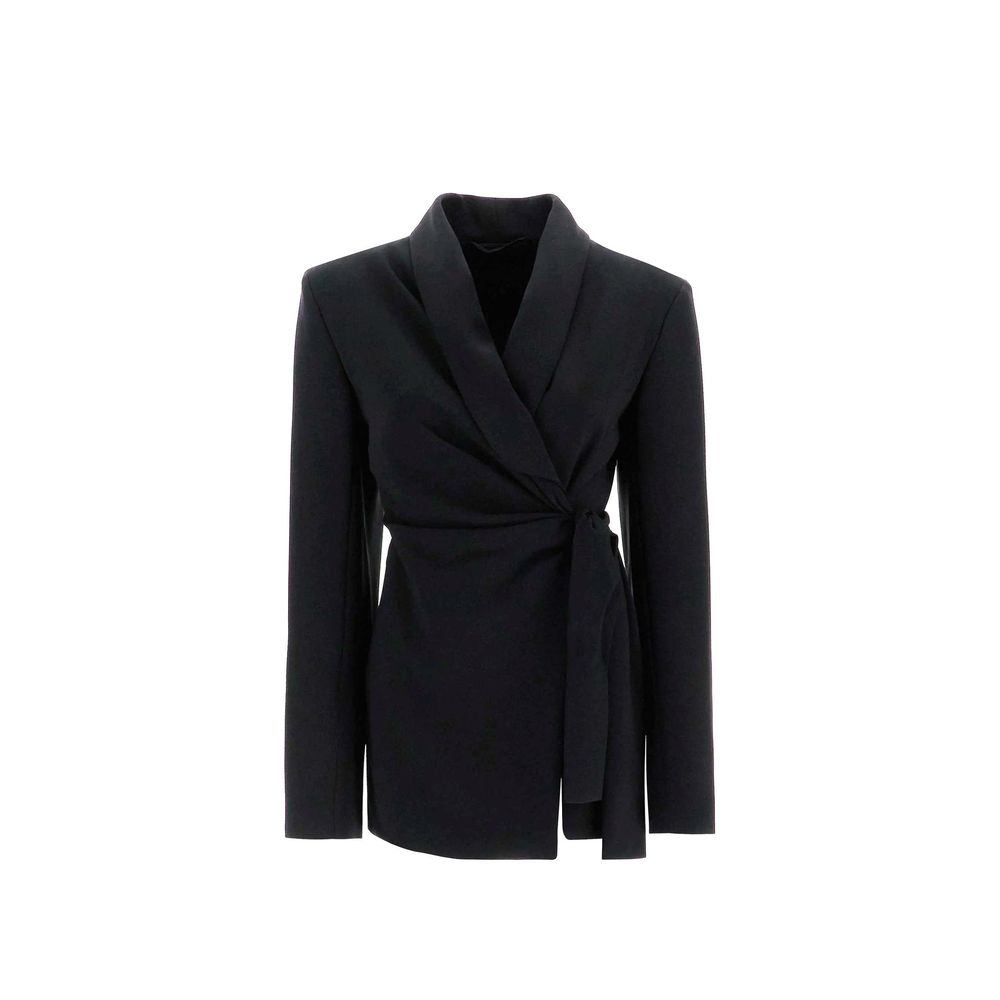 Veste Comma asymétrique noire