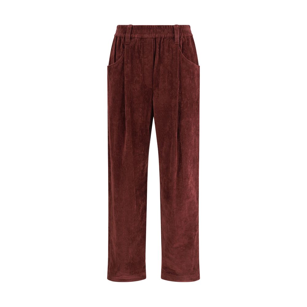 Pantalon Brunello Cucinelli corduroy beige