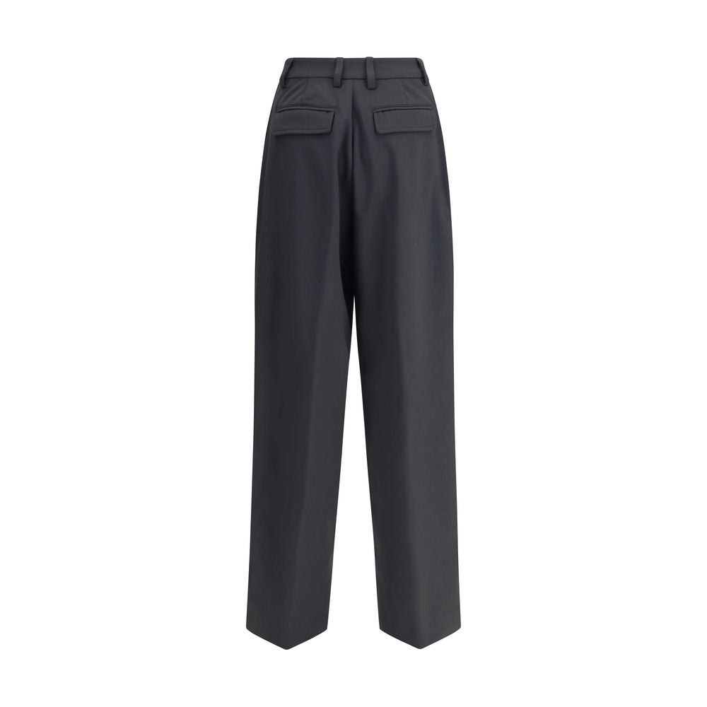 Pantalon The Latest Plissé noir