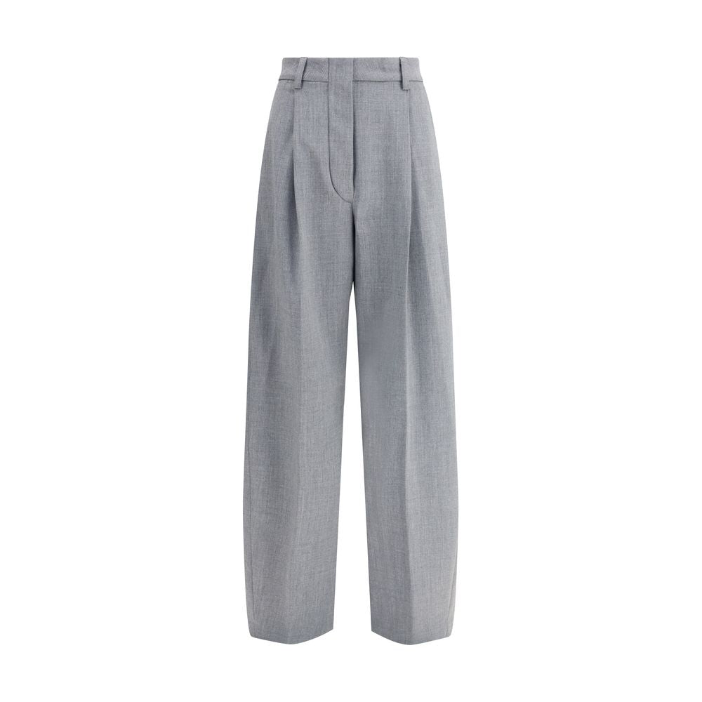 Pantalon The Latest à pinces gris