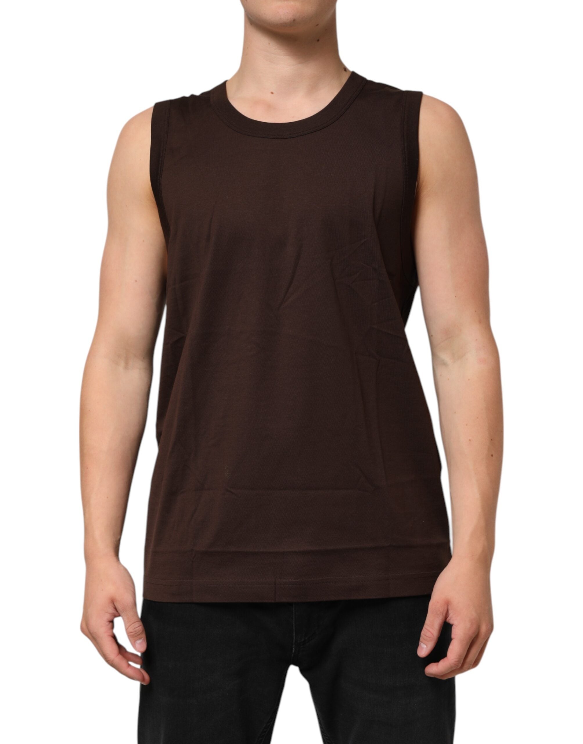 Débardeur Dolce & Gabbana Underwear marron