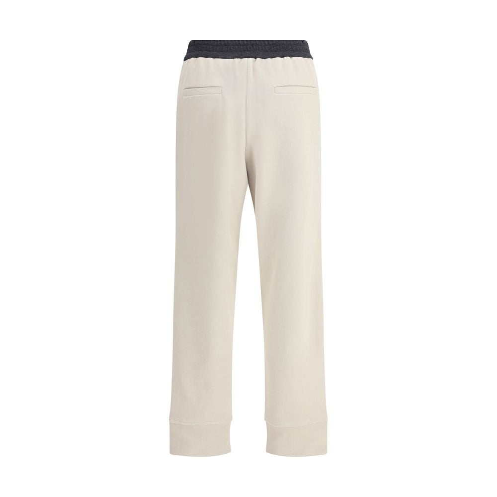 Pantalon Brunello Cucinelli Smooth Plush beige