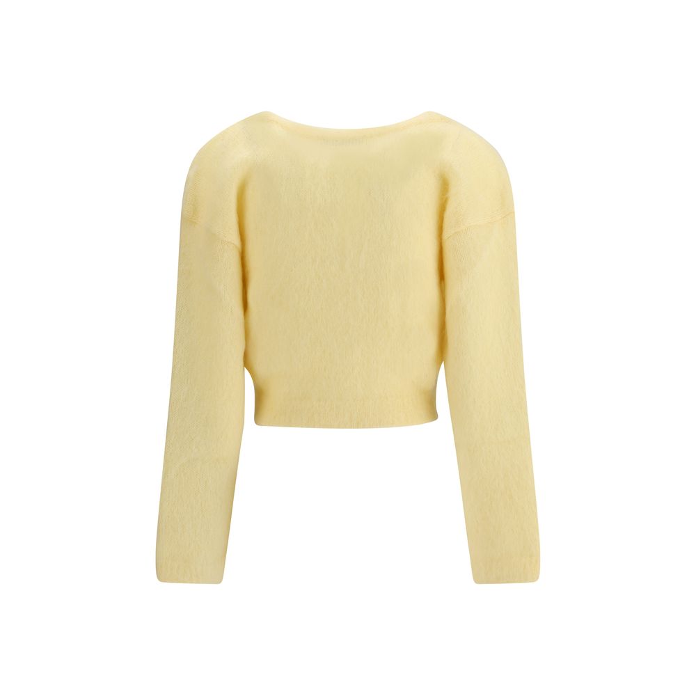 Cardigan Alessandra Rich mohair écru