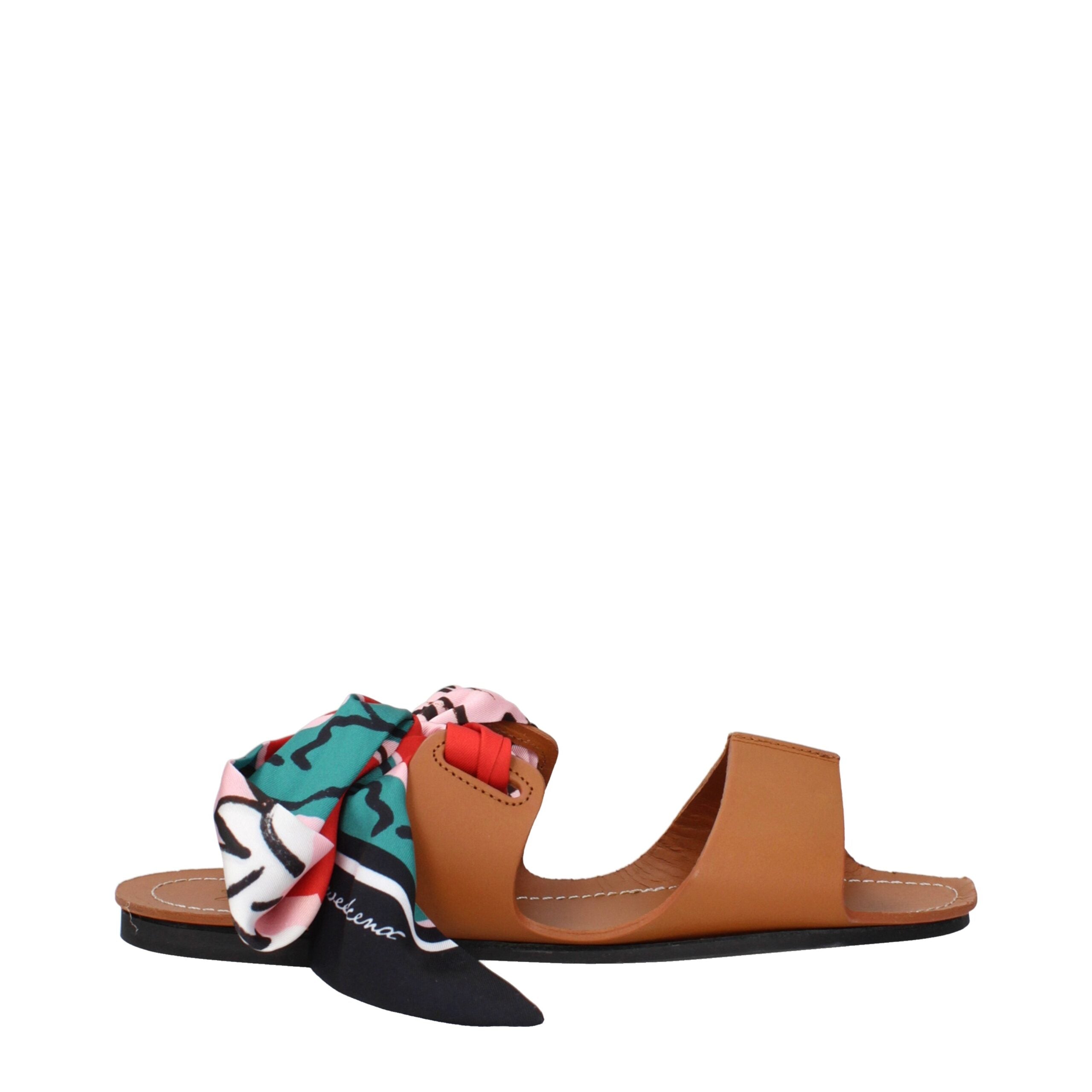 Sandales Max Mara F84144 marron