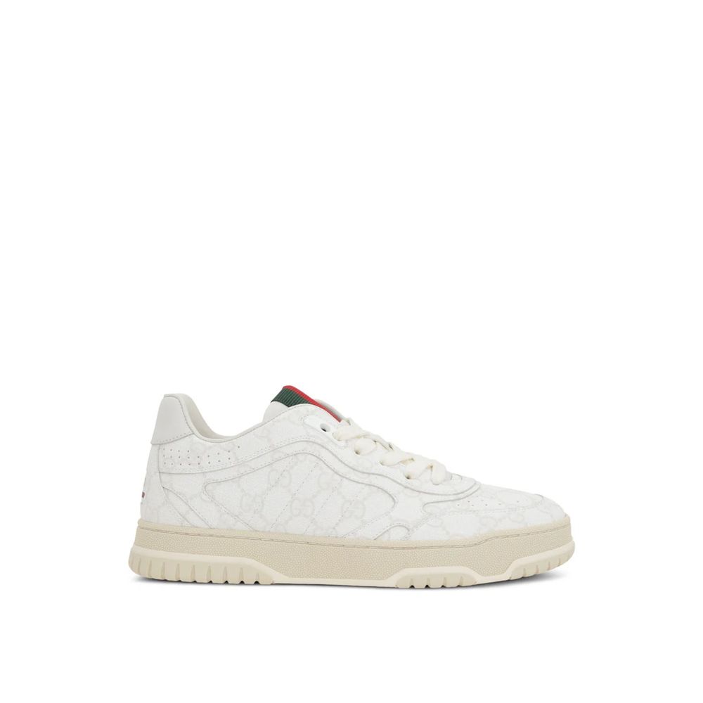 Baskets Gucci Re-Web blanches