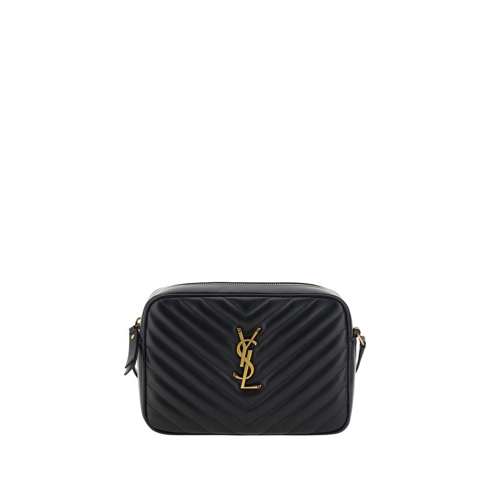 Sac à bandoulière Saint Laurent LouLou noir