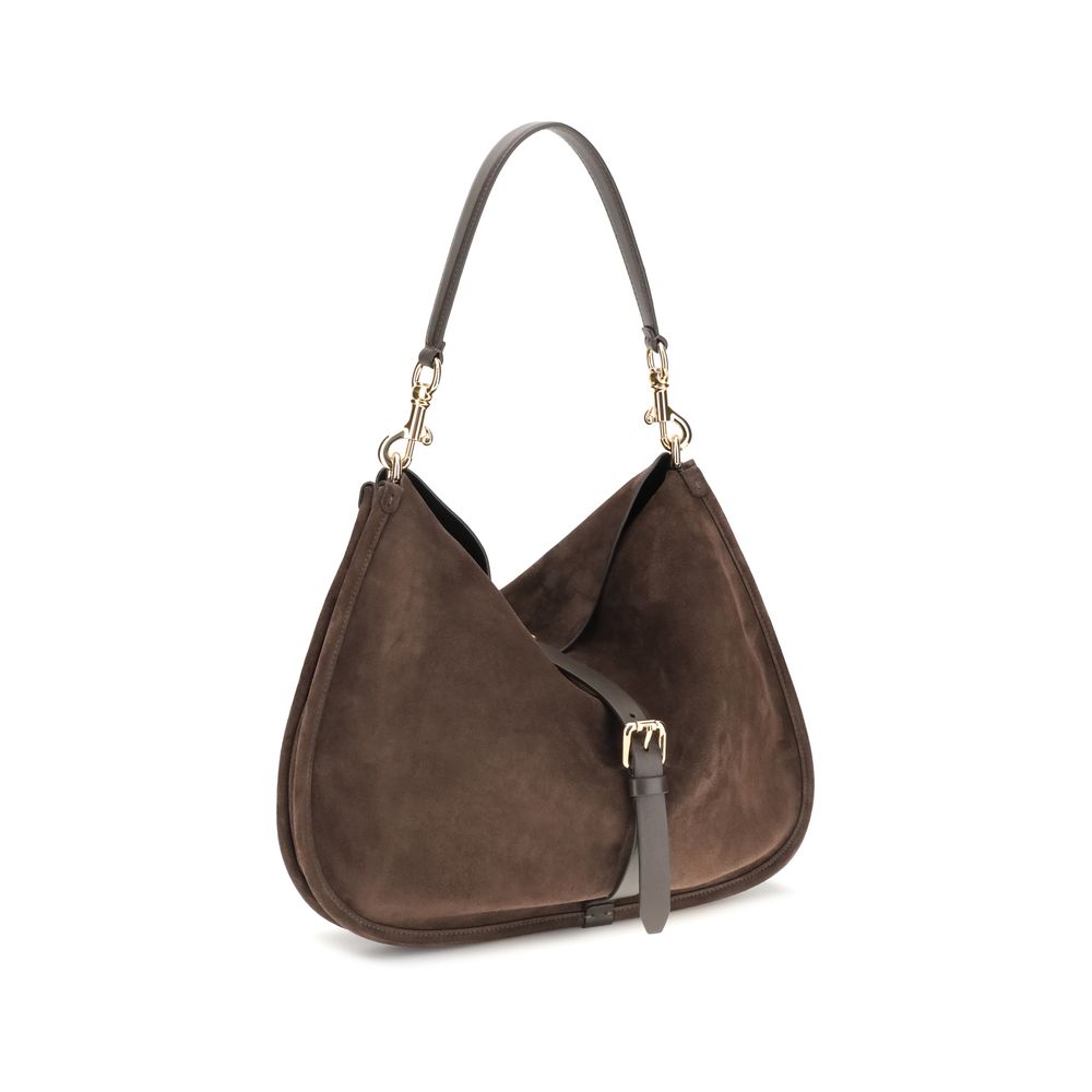 Sac à épaule Etro Pony en suede