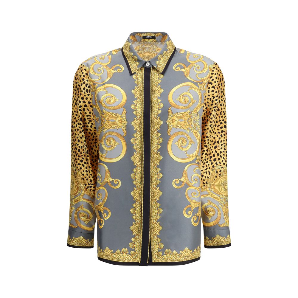Chemisier Versace Cheetah Foulard multicolore