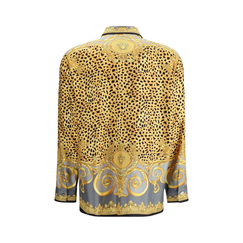 Chemisier Versace Cheetah Foulard multicolore
