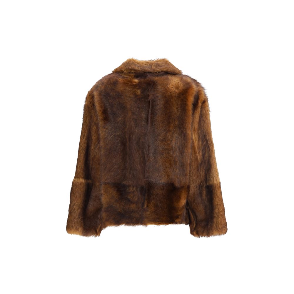 Manteau P.A.R.O.S.H. réversible beige