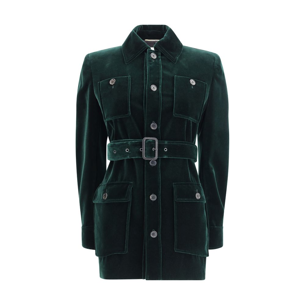 Veste Saint Laurent Saharan noire