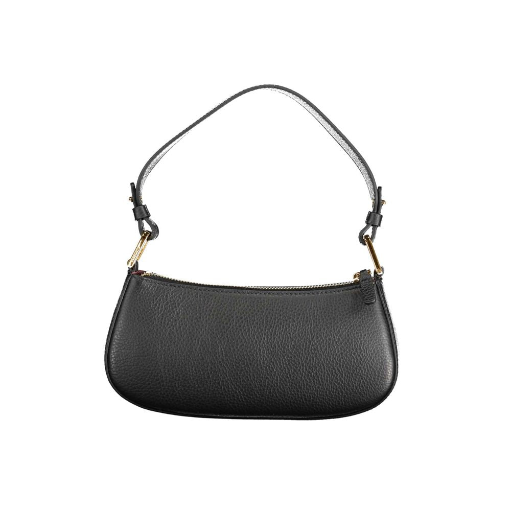 Sac à main noir cuir