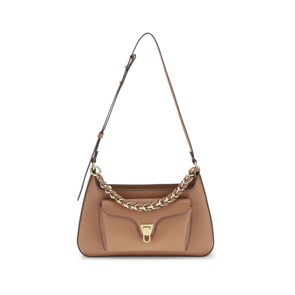 Sac à épaule Coccinelle Beat beige