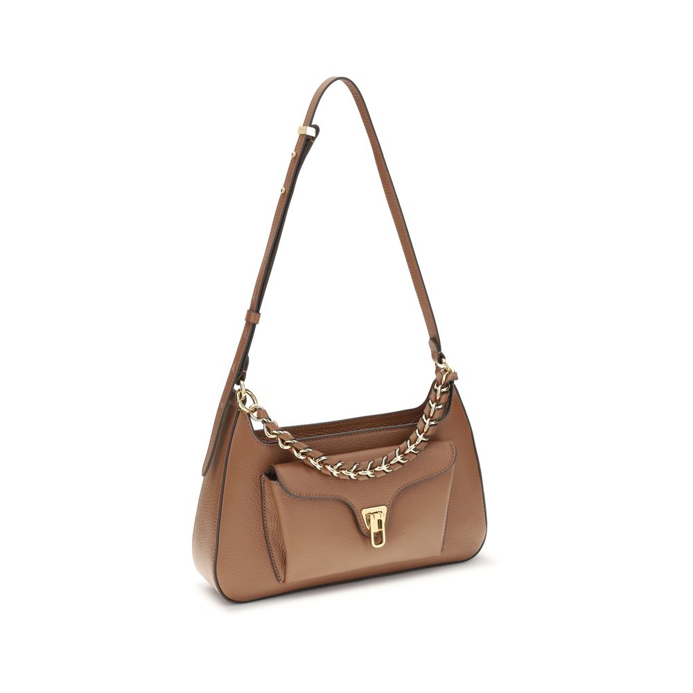 Sac à épaule Coccinelle Beat beige