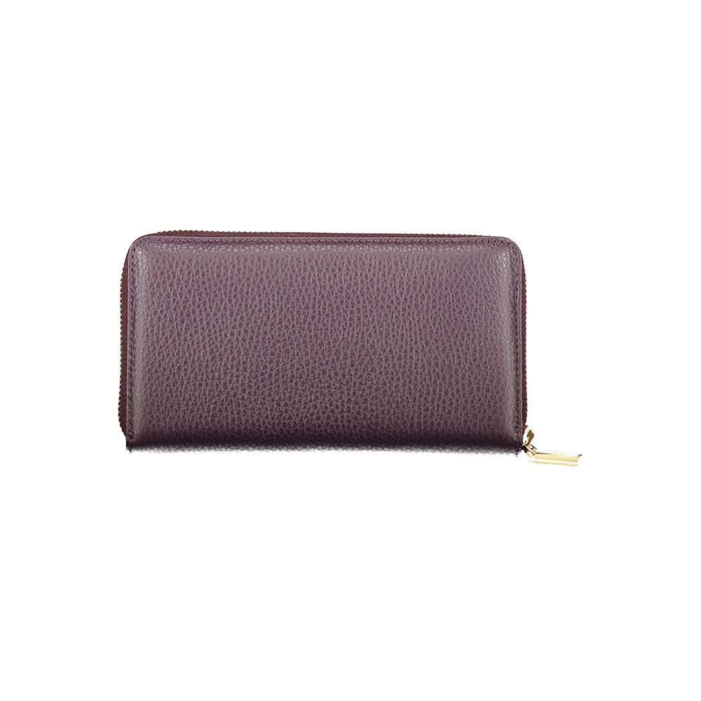 Portefeuille Coccinelle Metallic Soft violet