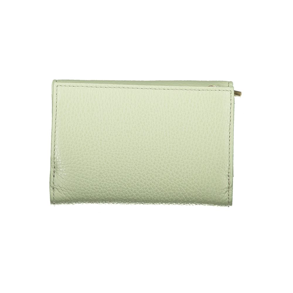 Portefeuille Coccinelle Metallic Soft vert