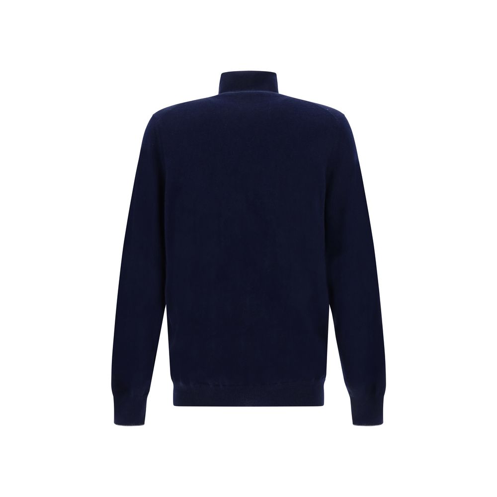 Pull Brunello Cucinelli col roulé monochrome