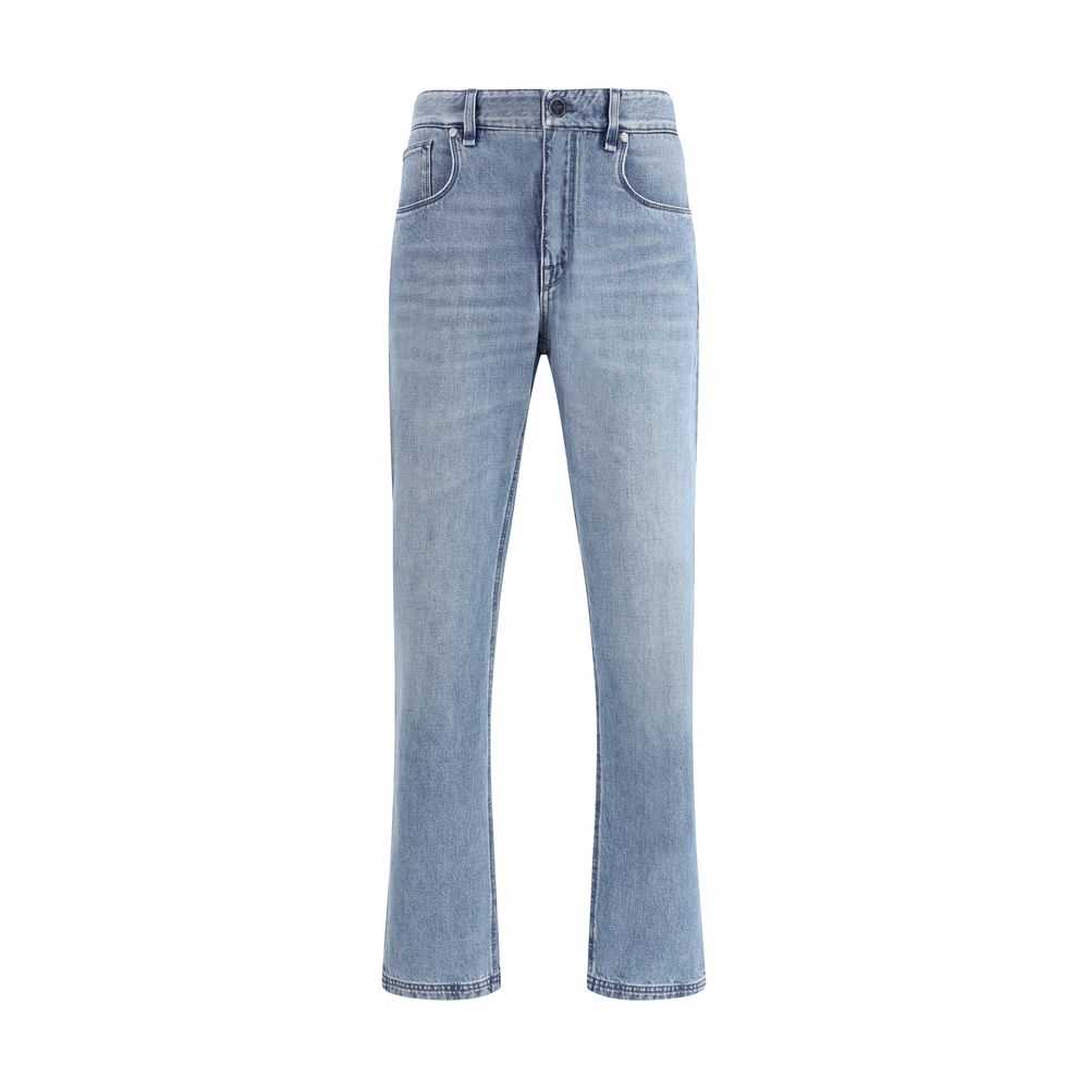 Jean Fendi droit bleu