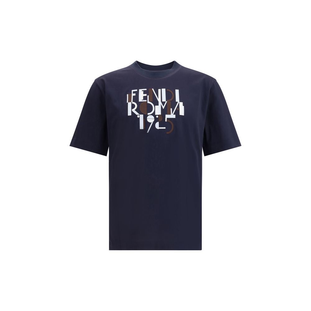 T-Shirt Fendi Logo blanc