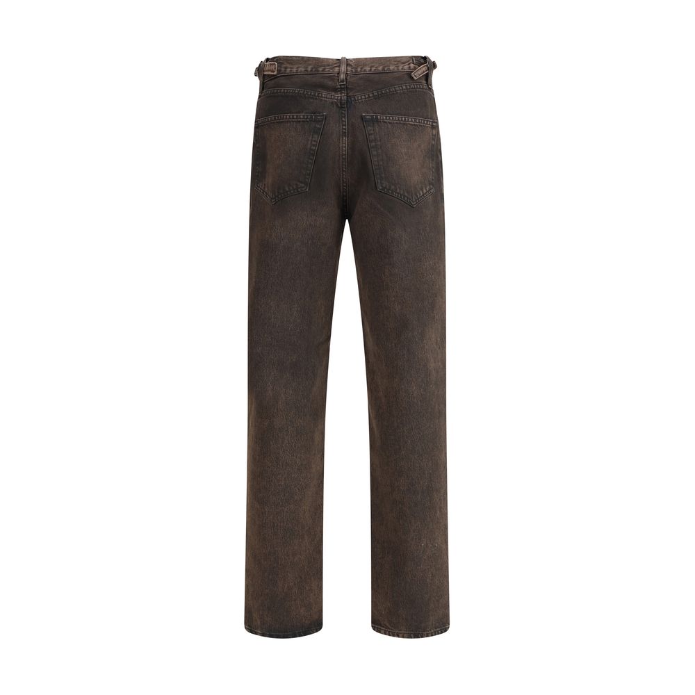Jeans Haikure loose bleu