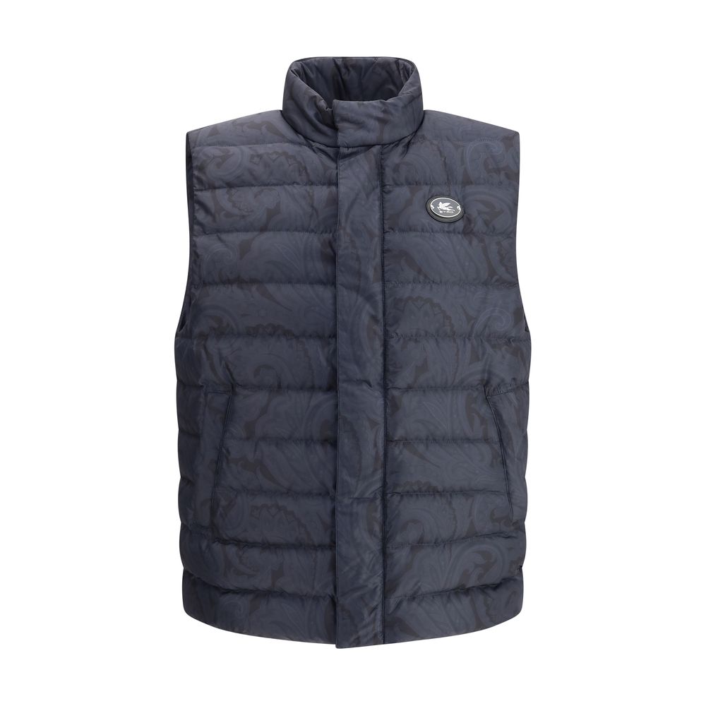 Doudoune Etro à logo noire