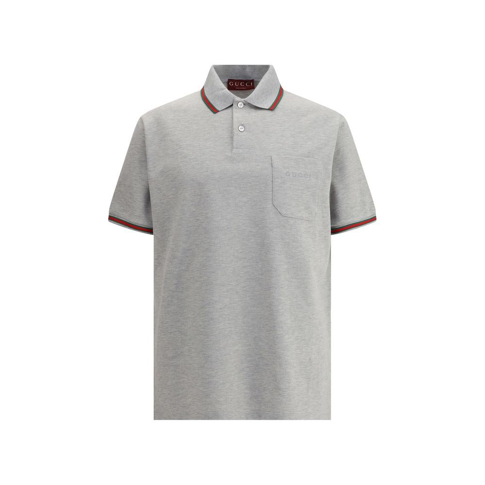 Polo Gucci régulier multicolore