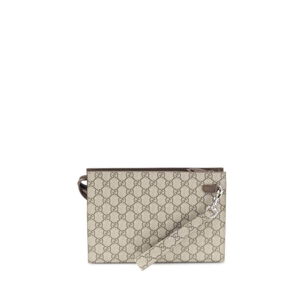 Sac à main Gucci GG Supreme beige