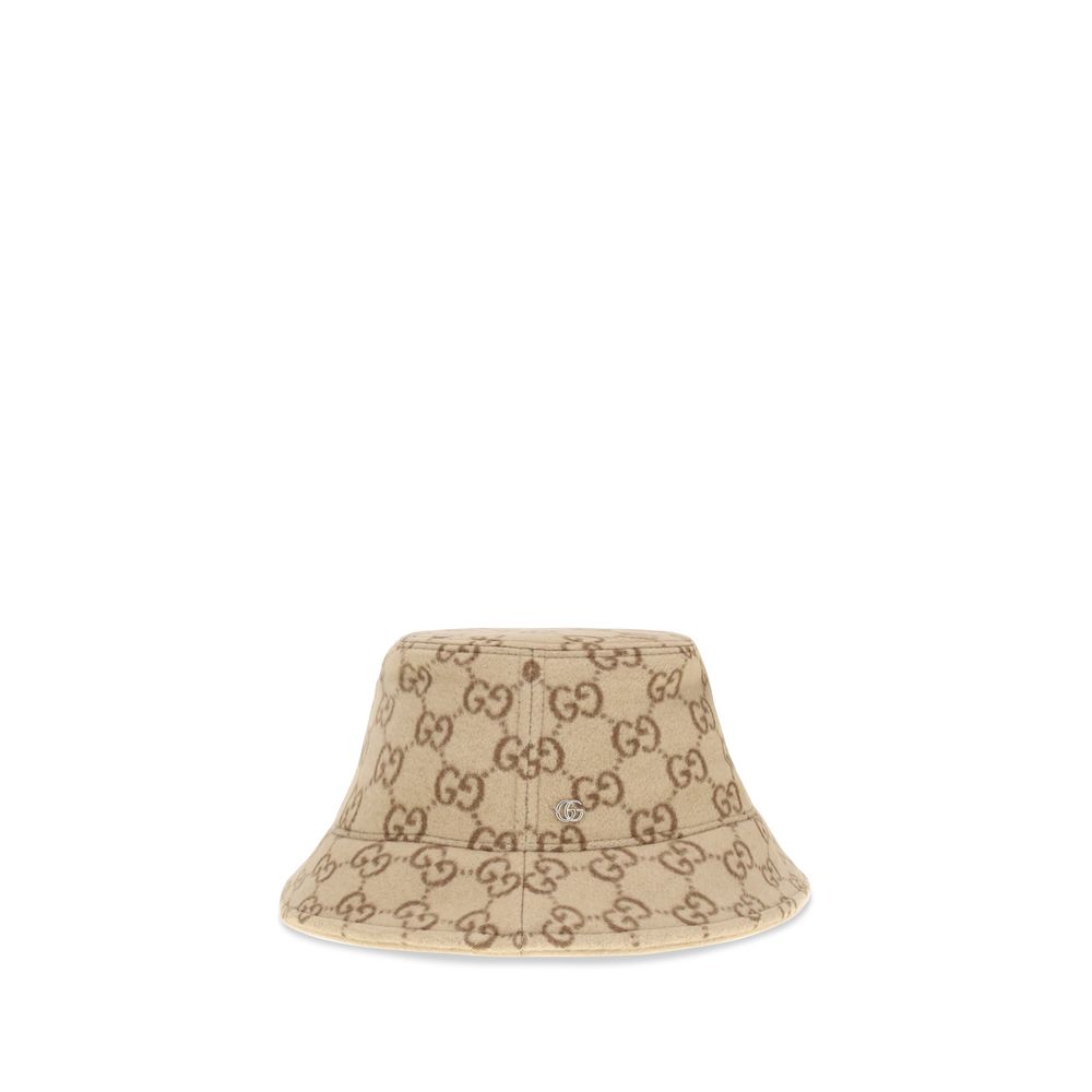 Chapeau Gucci GG jacquard en laine