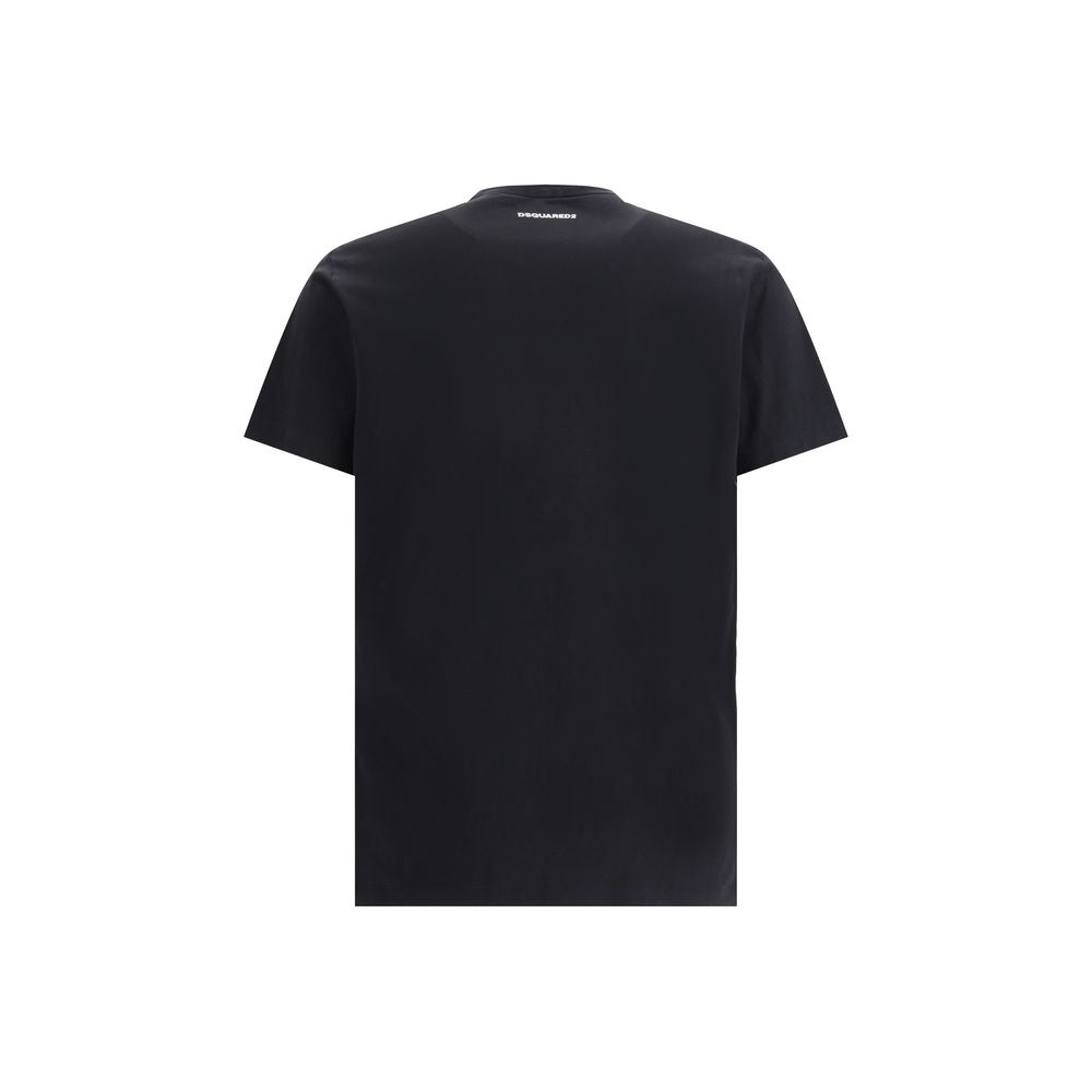 T-shirt Dsquared2 à maxi imprimé blanc