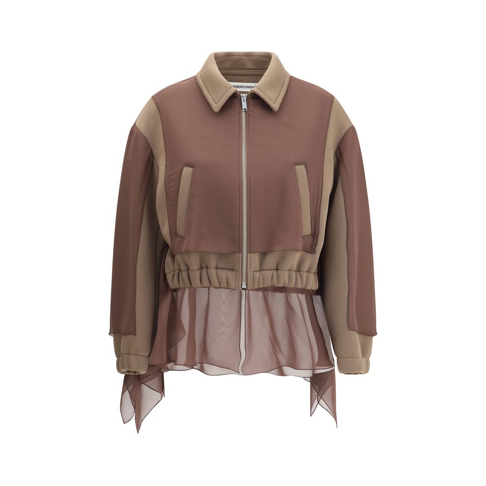 Veste Undercover à panneaux beige