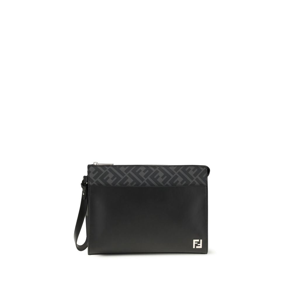 Pochette Fendi FF noire