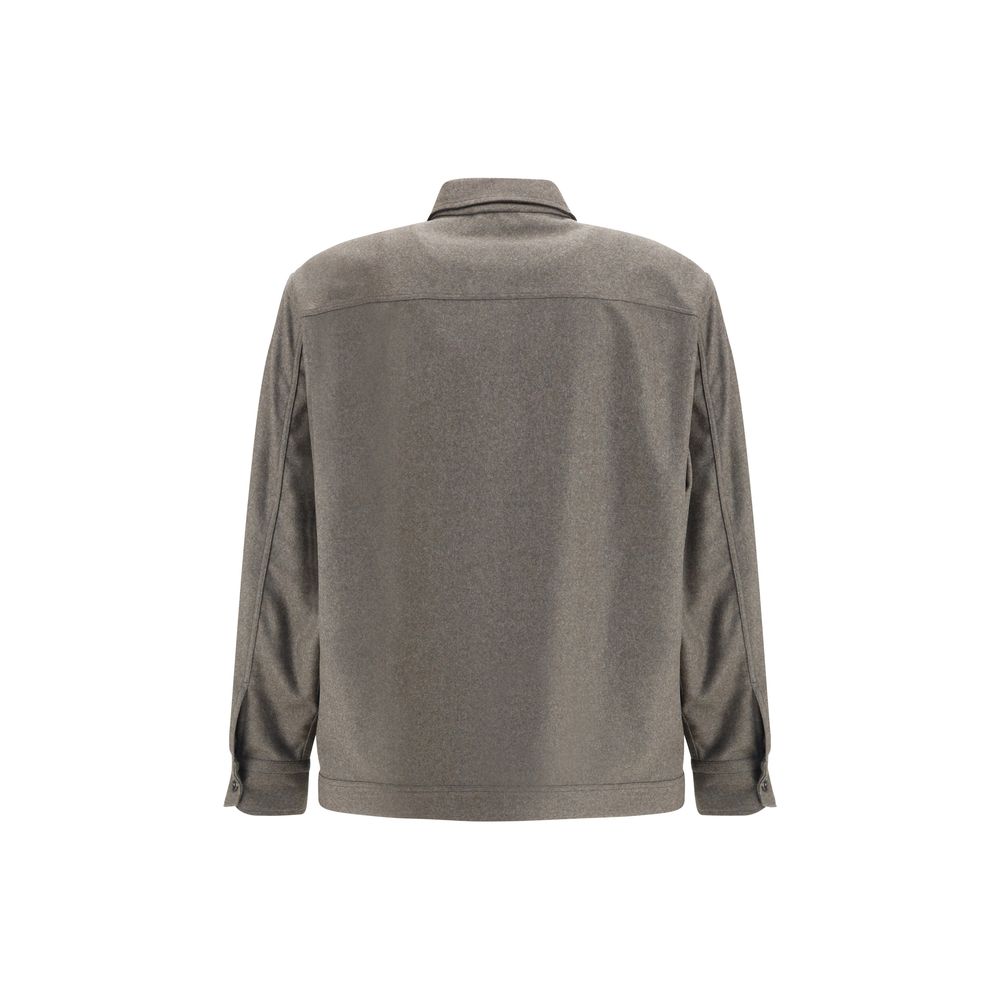 Veste Brioni en laine grise