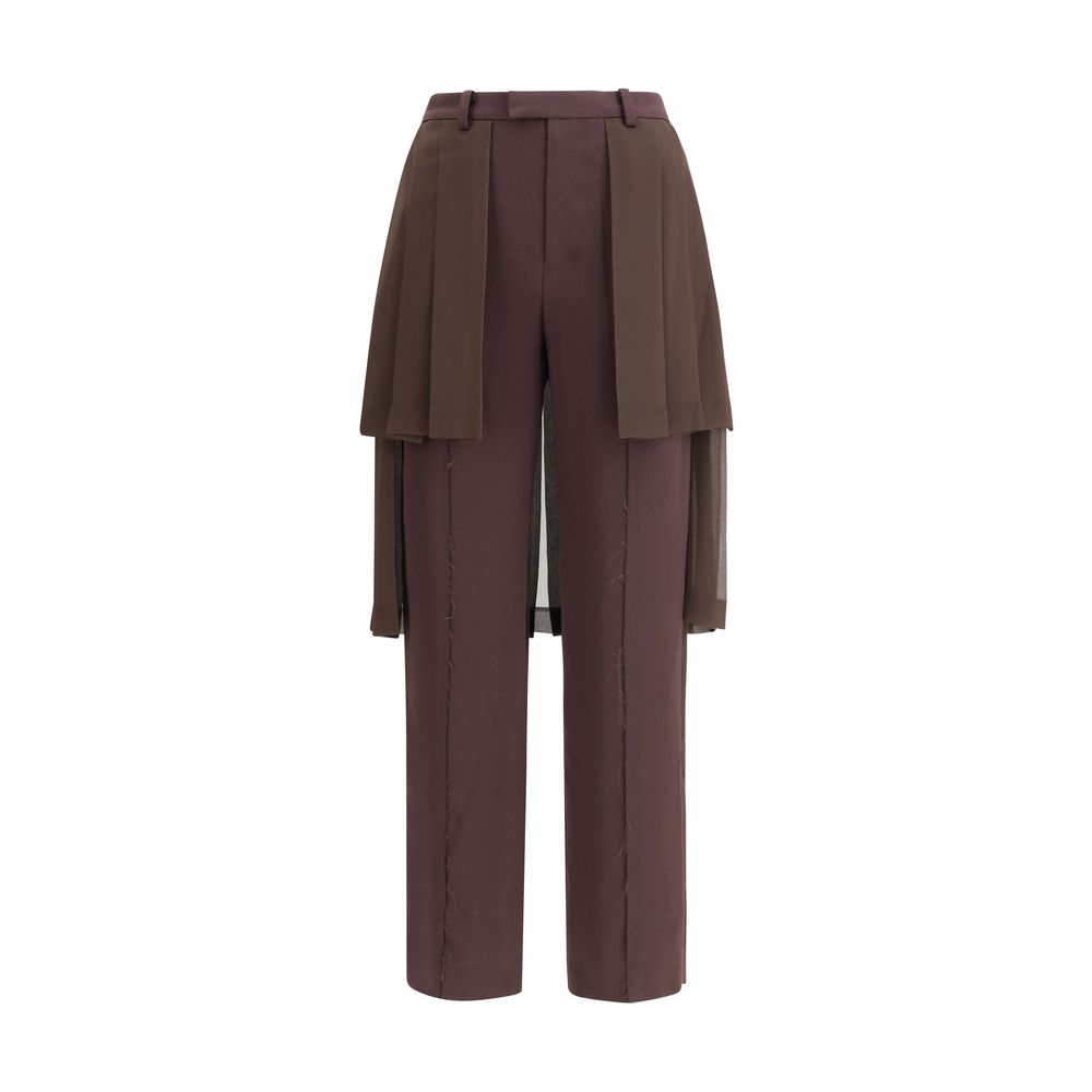 Pantalons Undercover Organza transparents