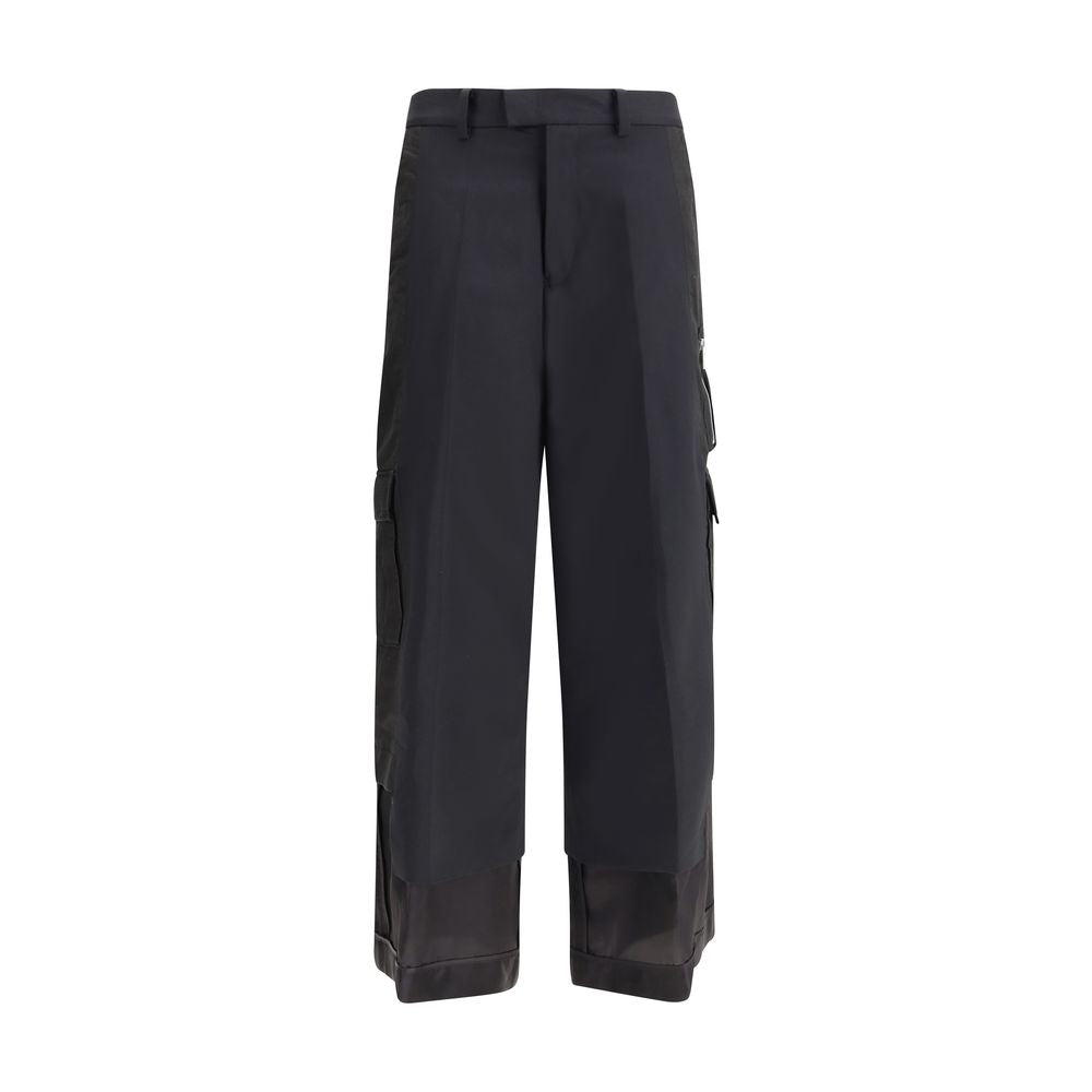 Pantalons Undercover à panneaux noirs