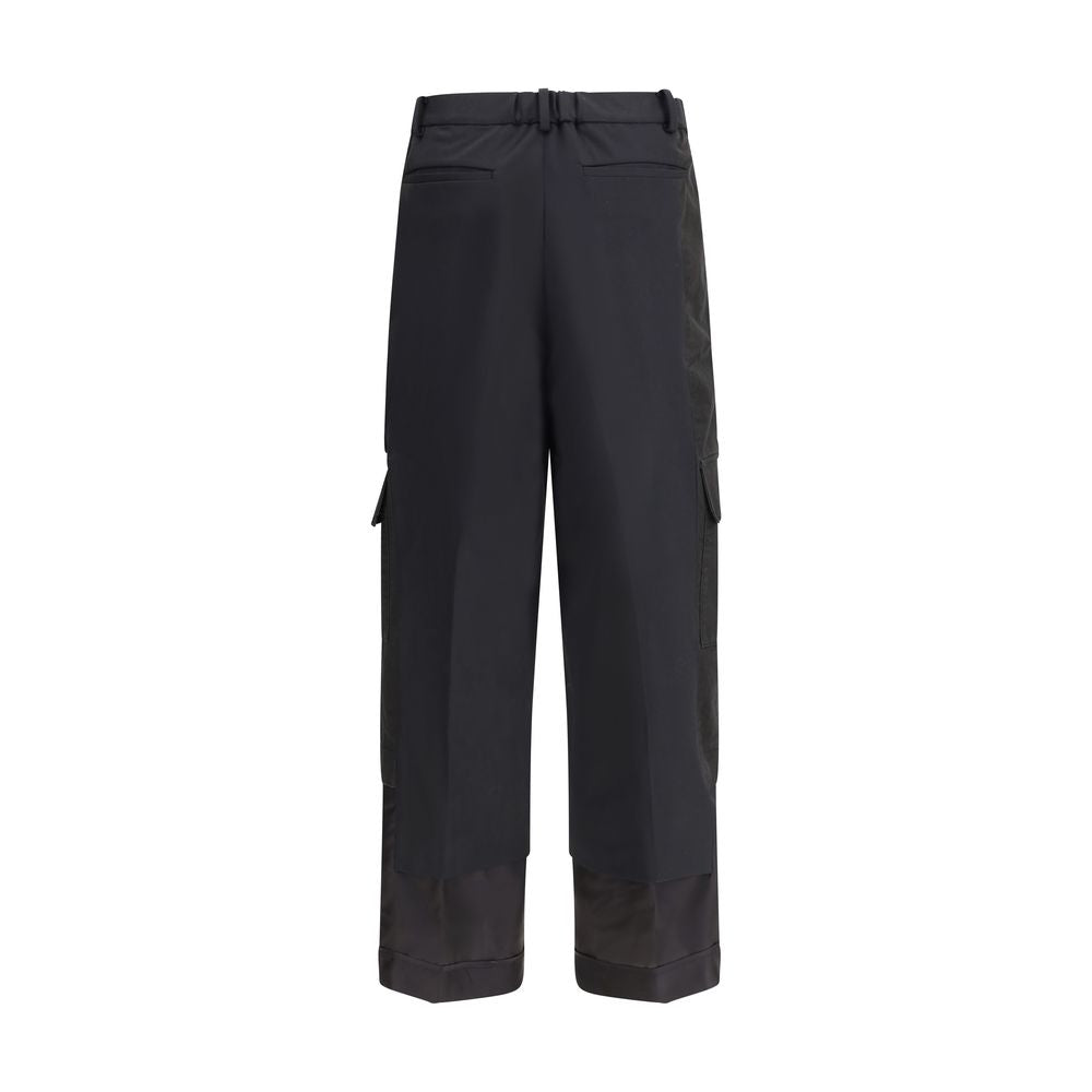 Pantalons Undercover à panneaux noirs