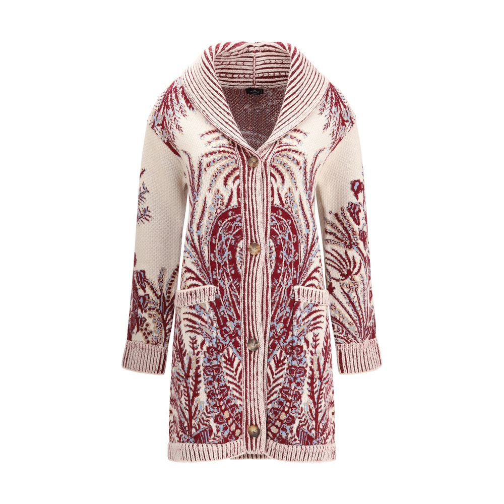 Cardigan Etro maxi multicolore