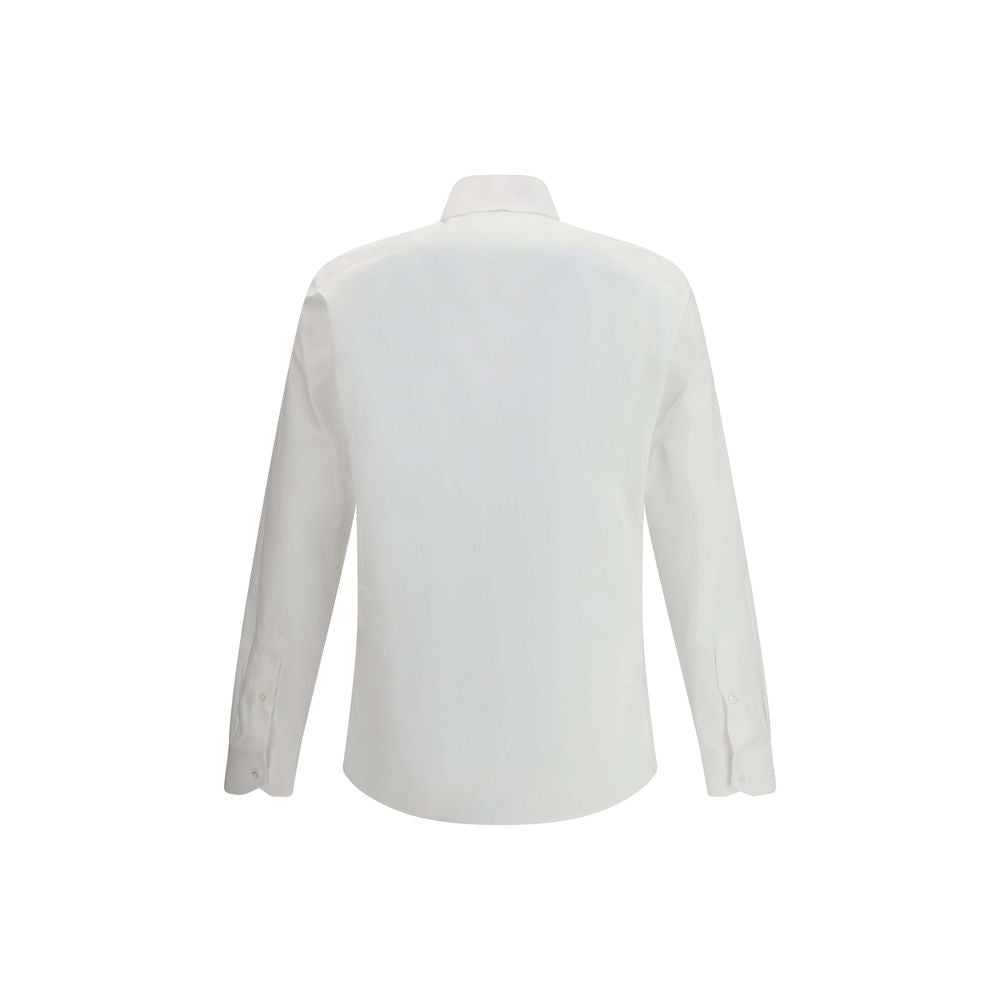 Chemise Fendi avec détail FF blanche