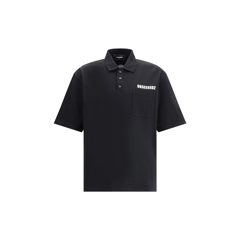 Polo Dsquared2 avec logo noir