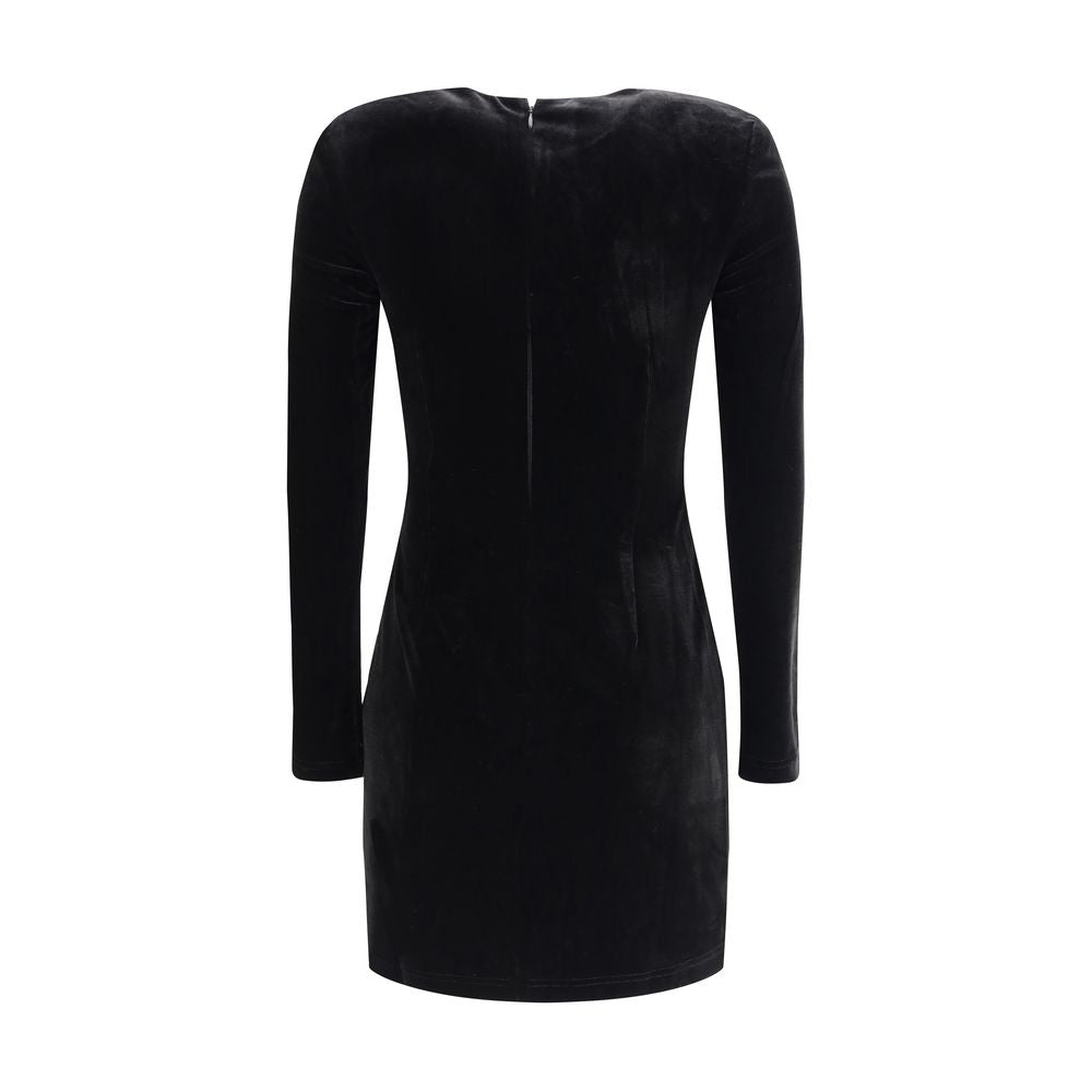 Robe courte Self-Portrait noire